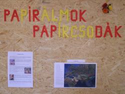 Papírálmok, papírcsodák pályázat és kiállítás
