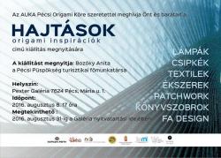 Hajtások - origami inspirációk - kiállítás