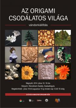 Az origami csodálatos világa vándorkiállítás Szabadkígyóson