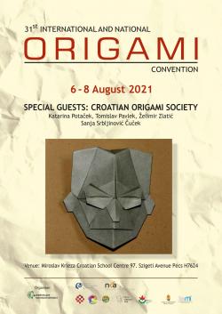 31st National and International Origami Convention - 2021. Pécs