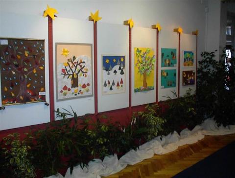 Évszakok, faliképek