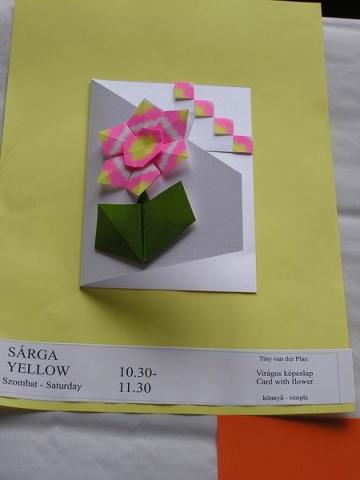 Tiny van der Plas: Virágos képeslap