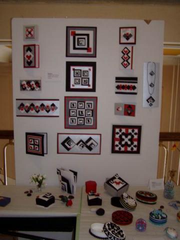 Ela Udziela kiállításának részlete