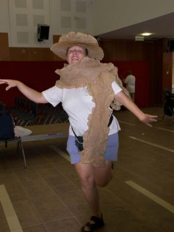 Tuzy Ibolya mint kezdő manöken