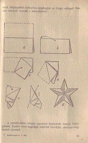 Papírmunkák című kiadvány belseje