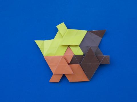Escher tesszaláció 31. lépés