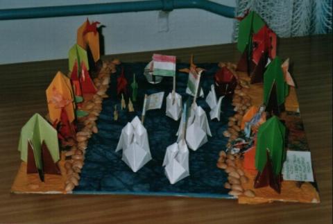  A Duna és környéke pályázatra készített modell