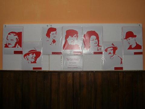 Origami és kirigami kiállítás Zsibón - Széll Sándor: Kirigami arcképek