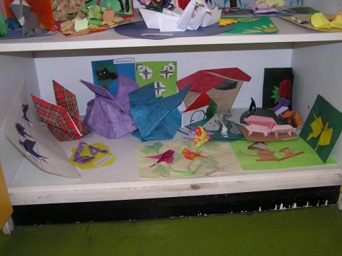 Az iskola diákjainak munkái