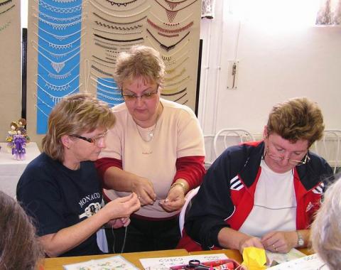 Gyöngyfűzés Ágotával