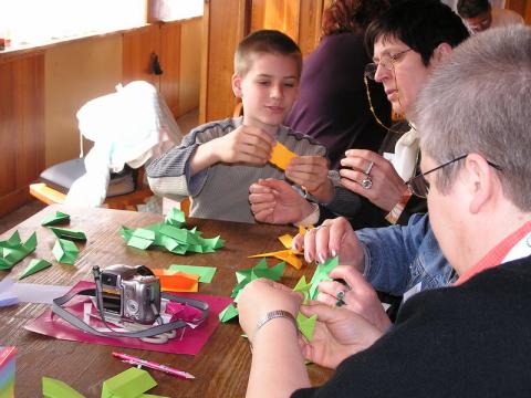 Richárd elemes gyíkot tanít