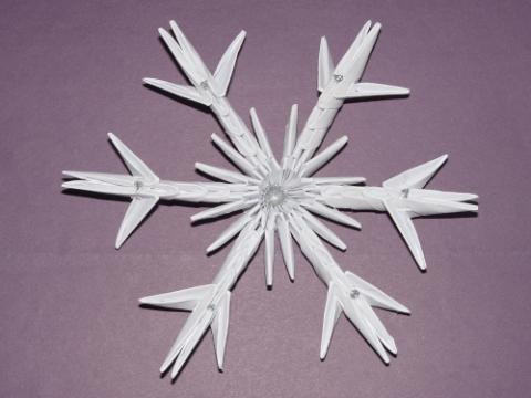 Csillag 1000 papír technikával