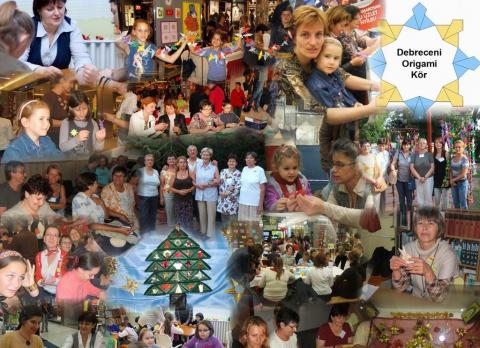 Debreceni Origami Kör - kollázs